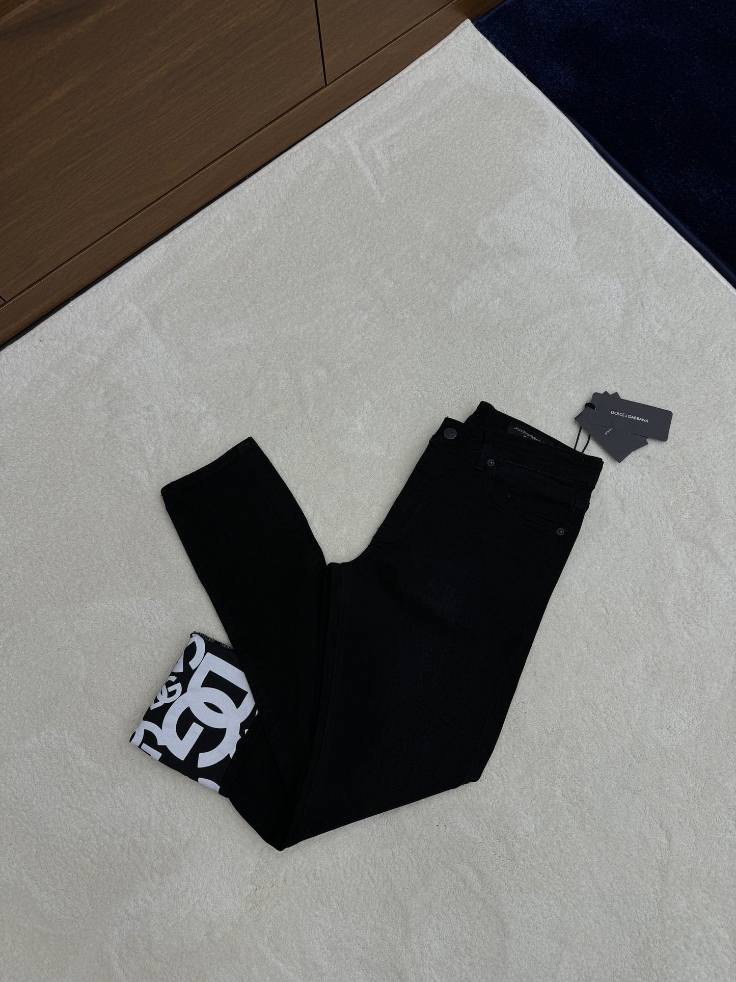 Do!ce G!bbana Paça Detay Kot Pantolon