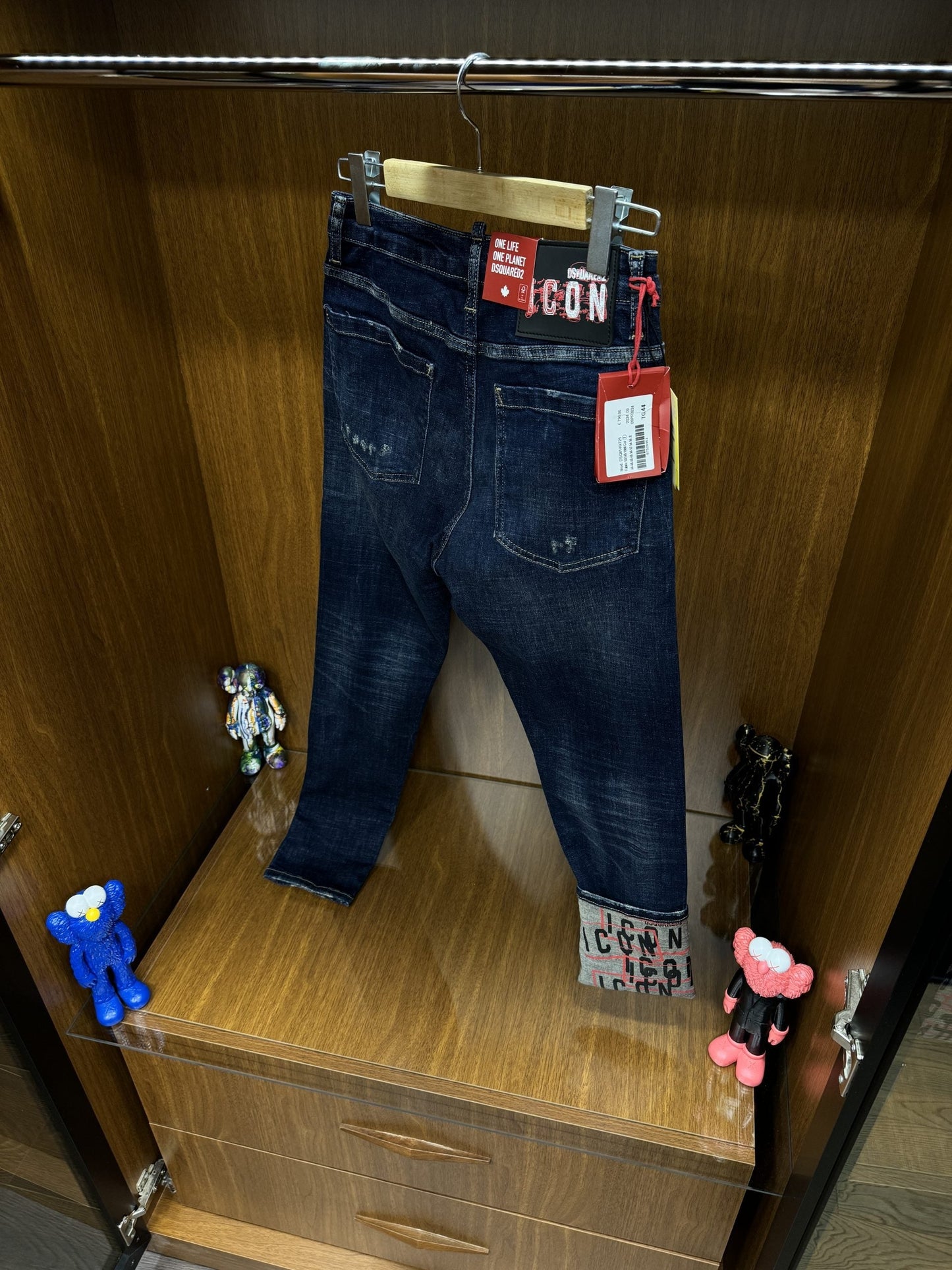 Ds!uA!ed2 Paça Detay Kot Pantolon