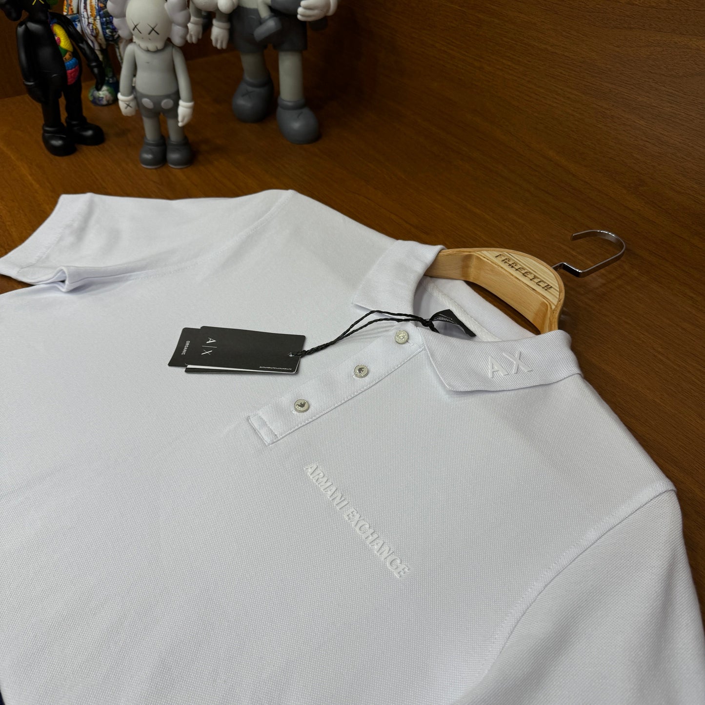 Armani Exchange Polo Yaka Beyaz