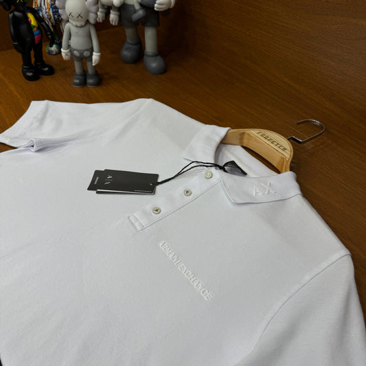 Armani Exchange Polo Yaka Beyaz
