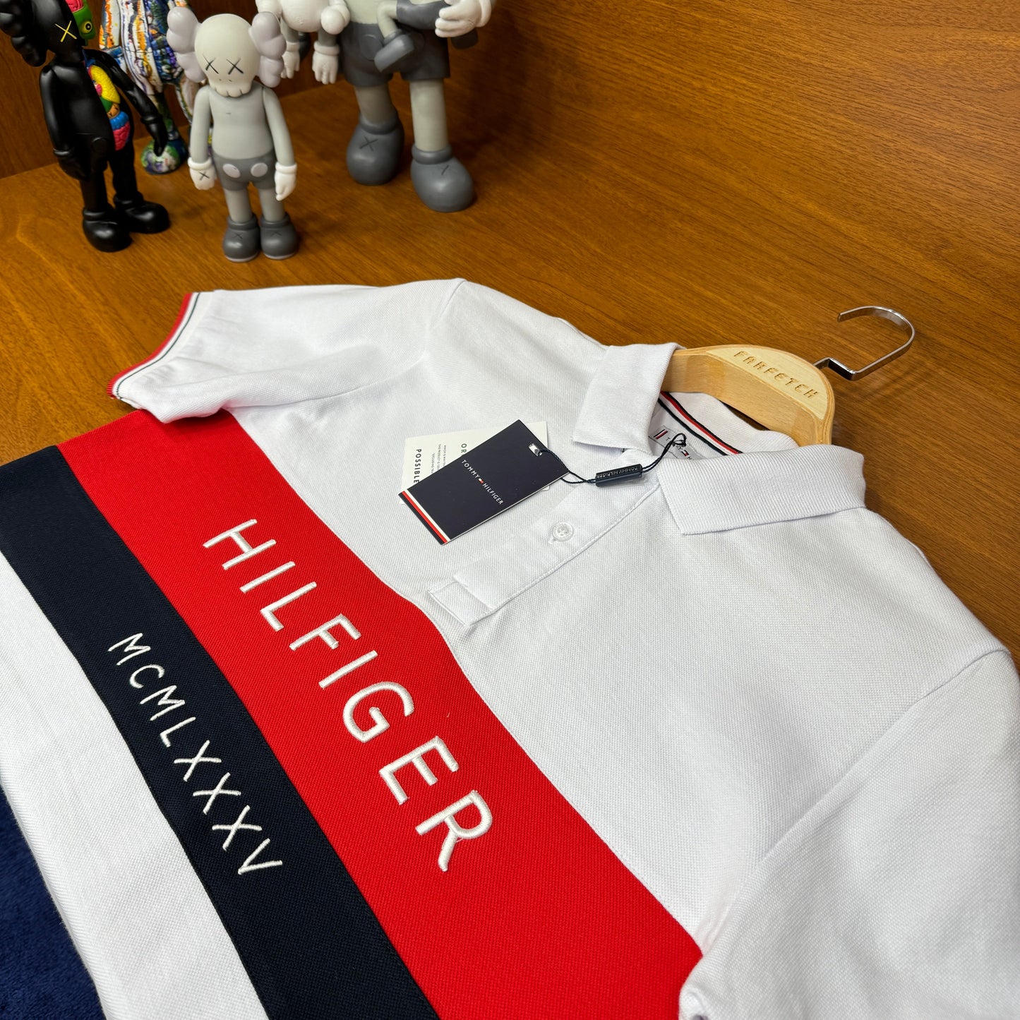 Tommy Hilfiger Polo Yaka Beyaz