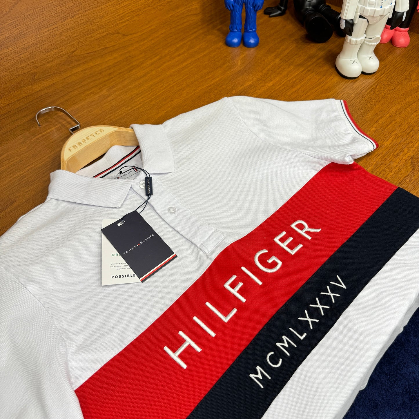 Tommy Hilfiger Polo Yaka Beyaz