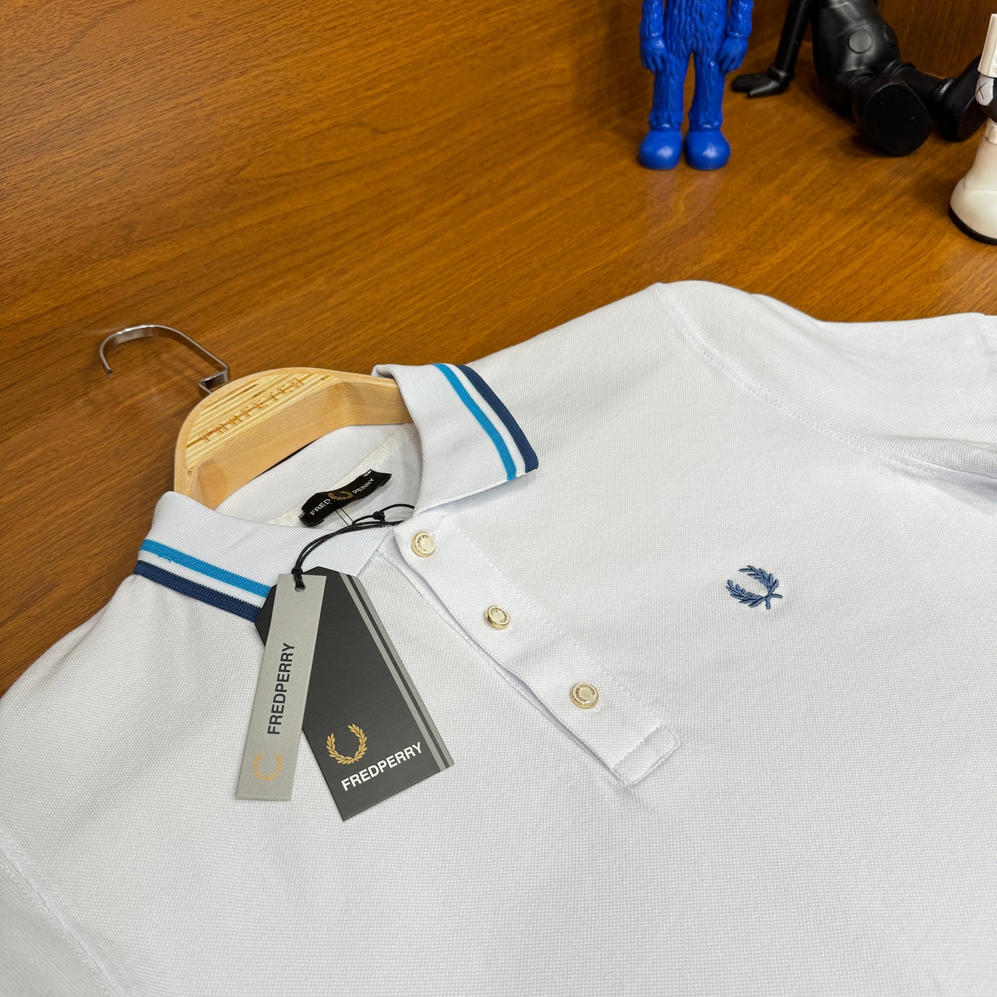 Fred Perry Polo Yaka Beyaz