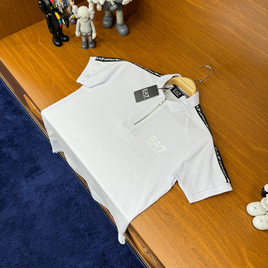Emporio Armani Polo Yaka Beyaz