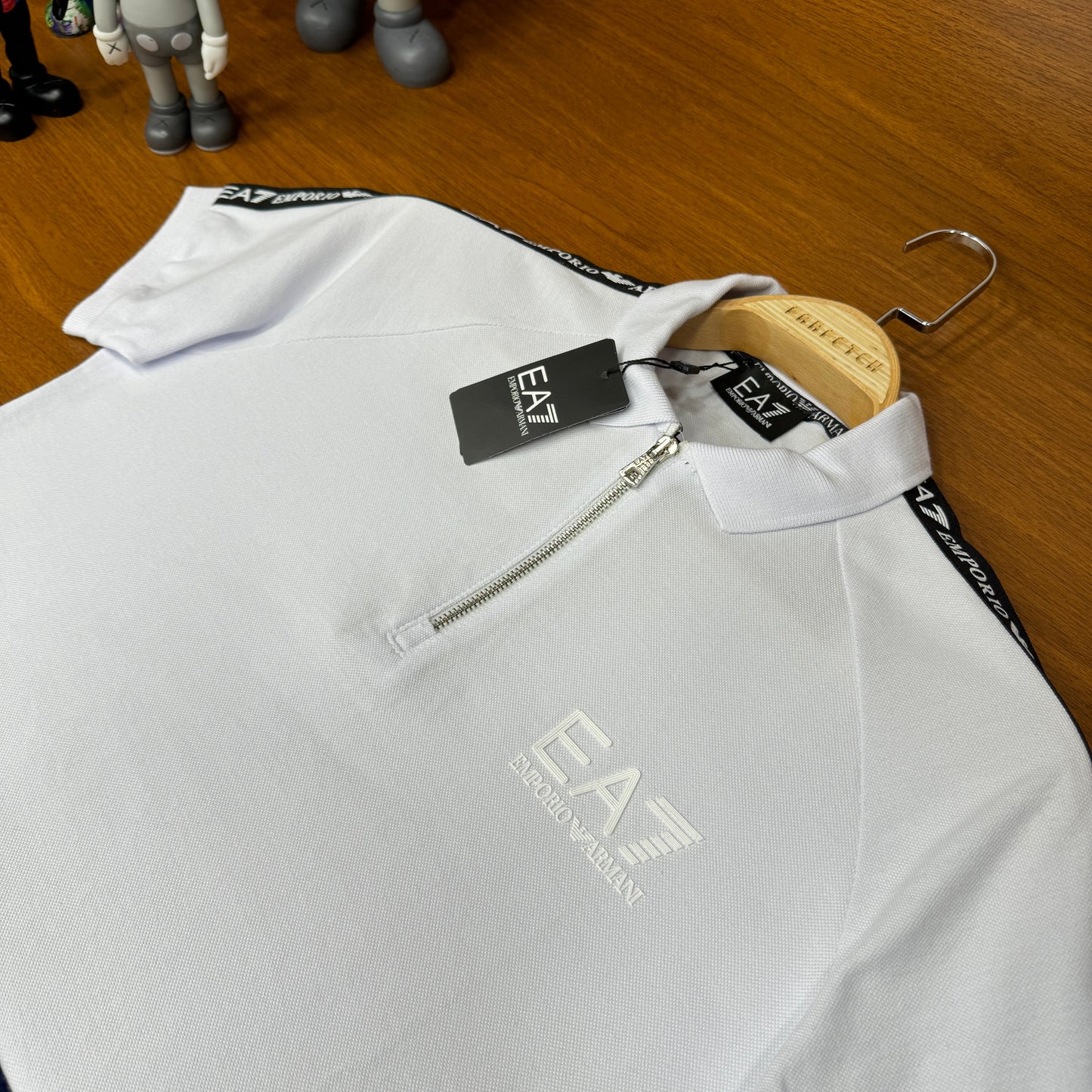 Emporio Armani Polo Yaka Beyaz