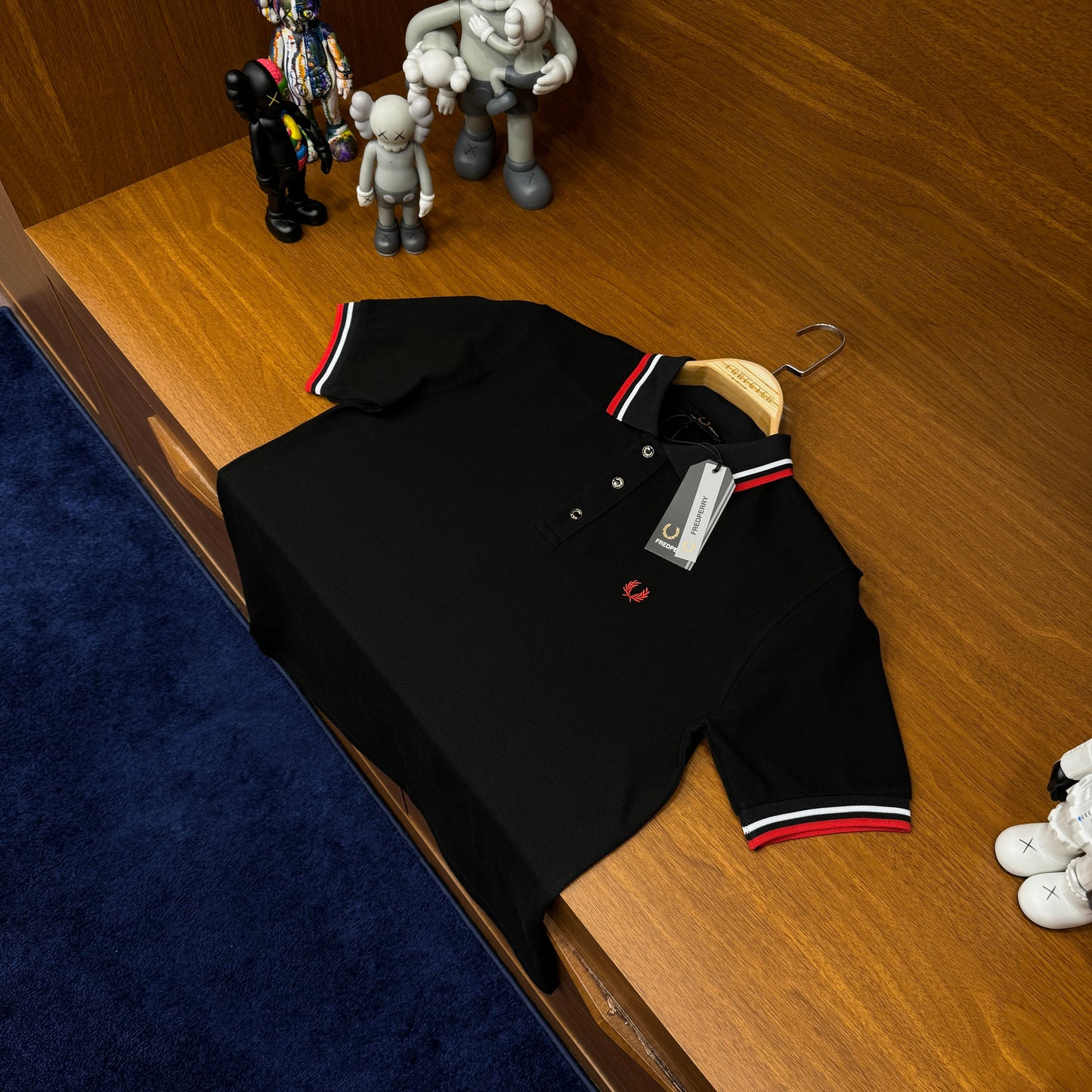 Fred Perry Polo Yaka siyah
