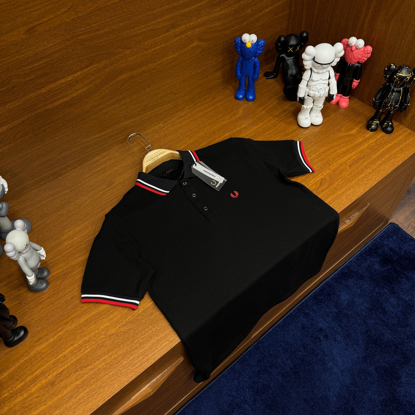 Fred Perry Polo Yaka siyah