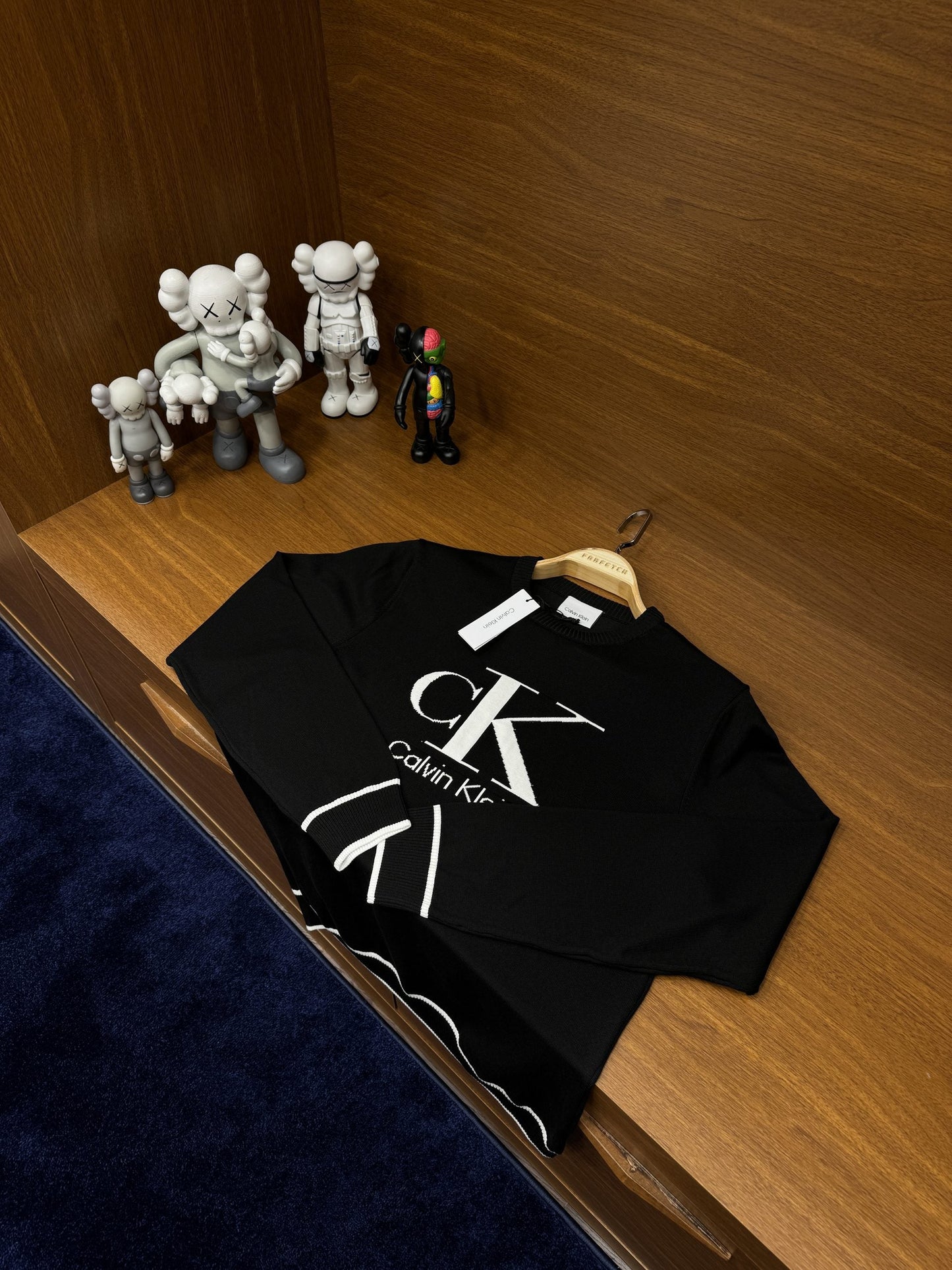 Ca!vin K!ein Örme Triko Siyah