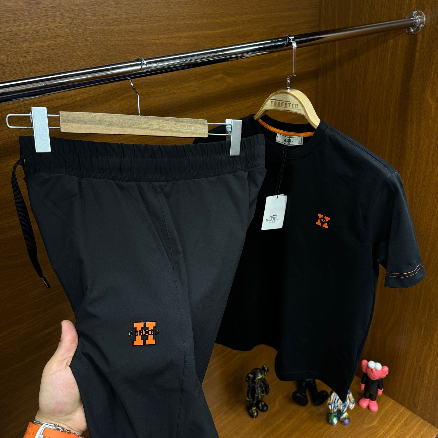 Hermes Eşofman Takımı Siyah