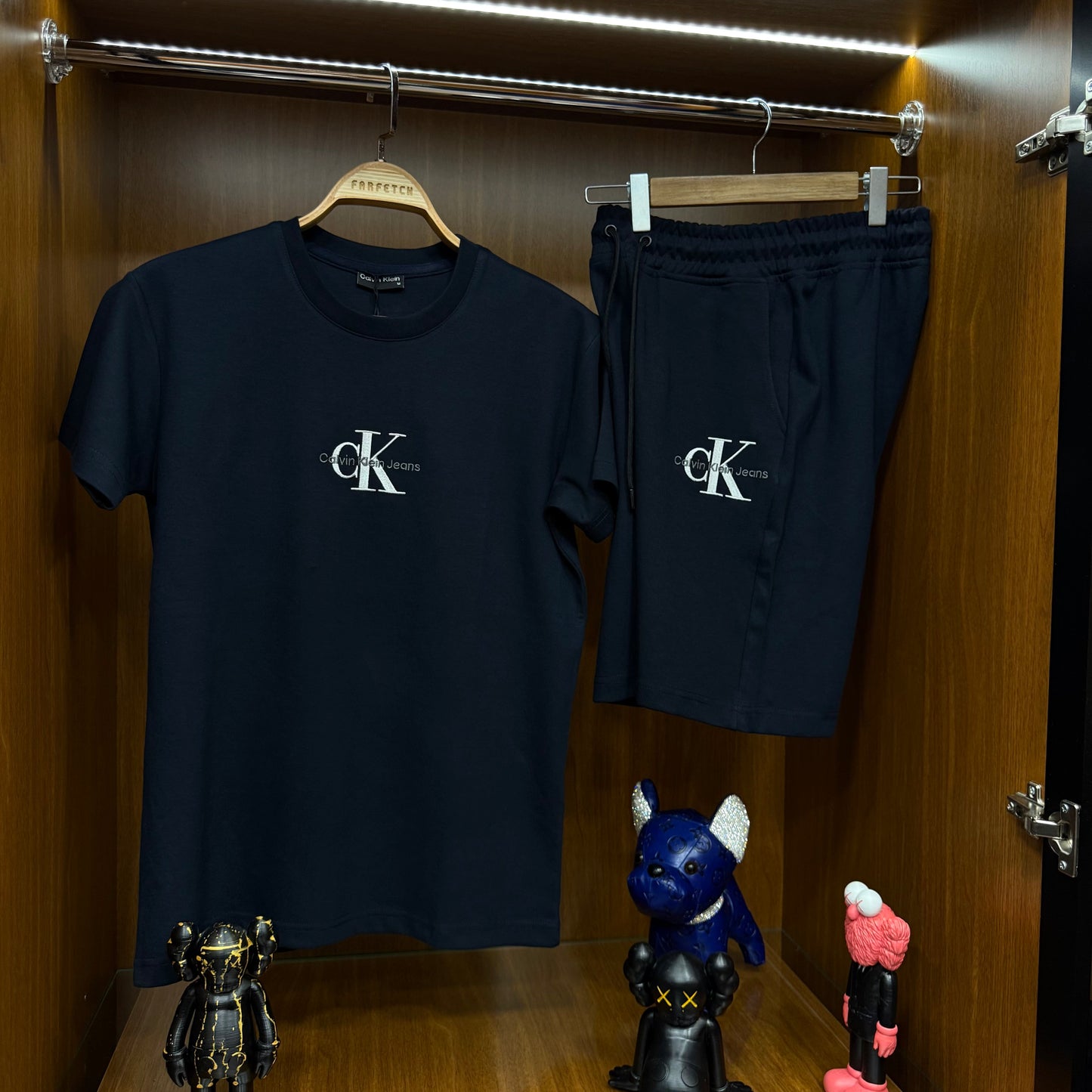 Calvin Klein Şortlu Takım Lacivert