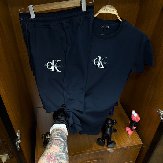 Calvin Klein Şortlu Takım Lacivert