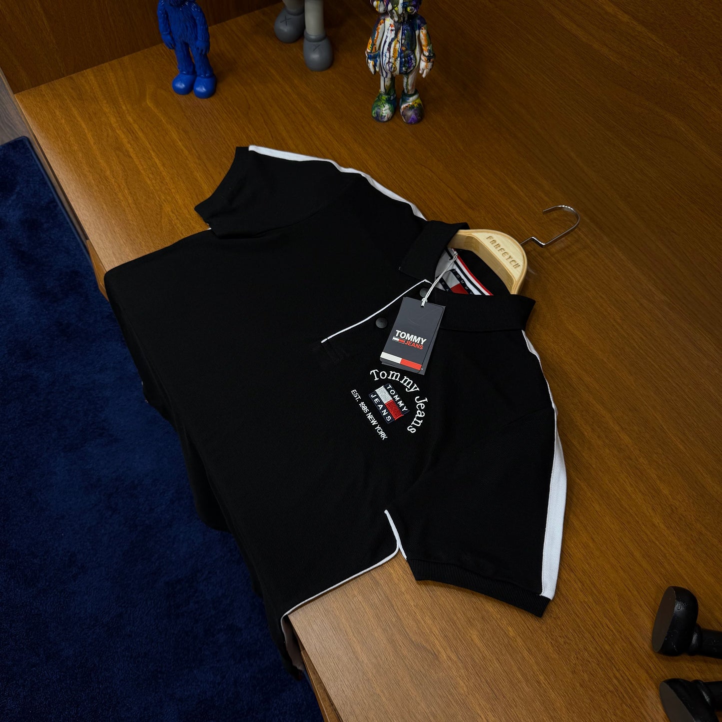 Tommy Hilfiger Siyah Polo Yaka