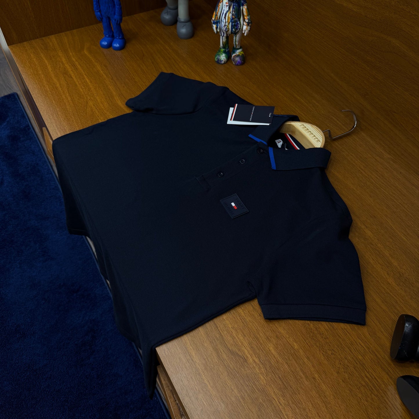 Tommy Hilfiger Siyah Polo Yaka