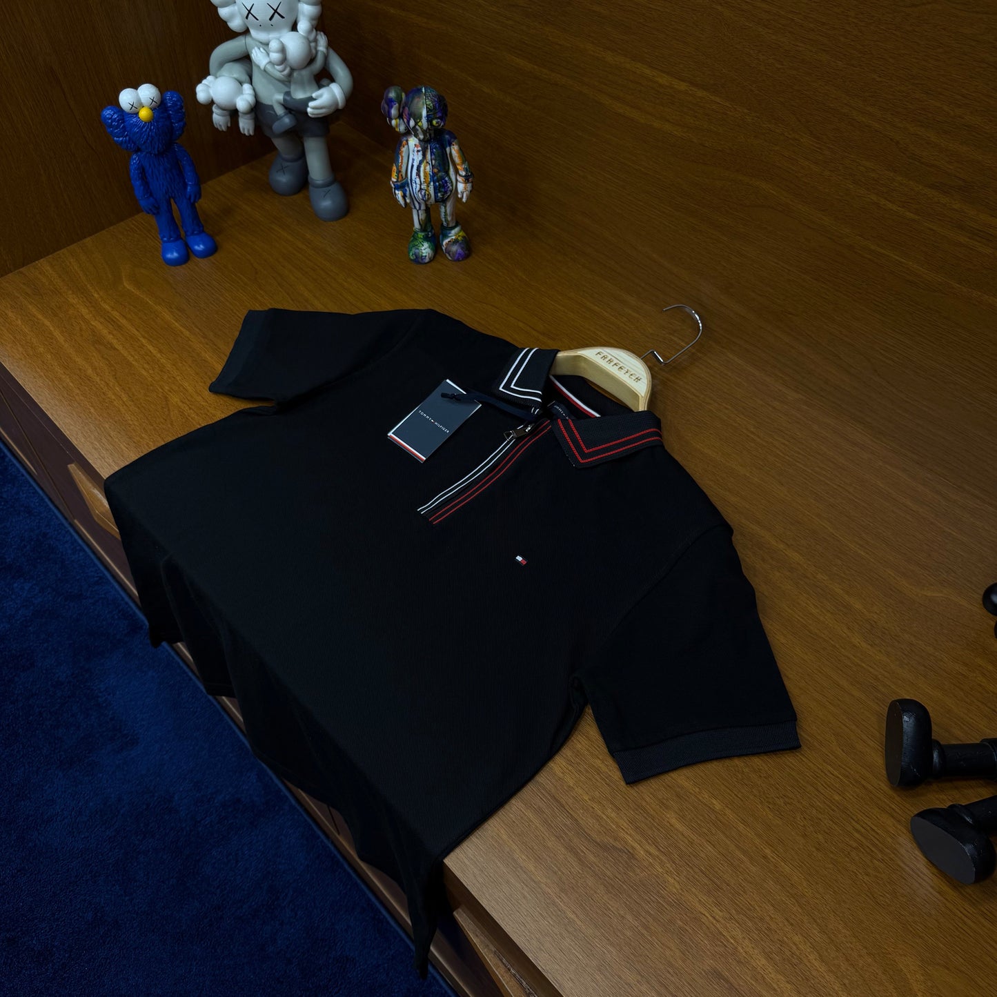 Tommy Hilfiger Siyah Polo Yaka