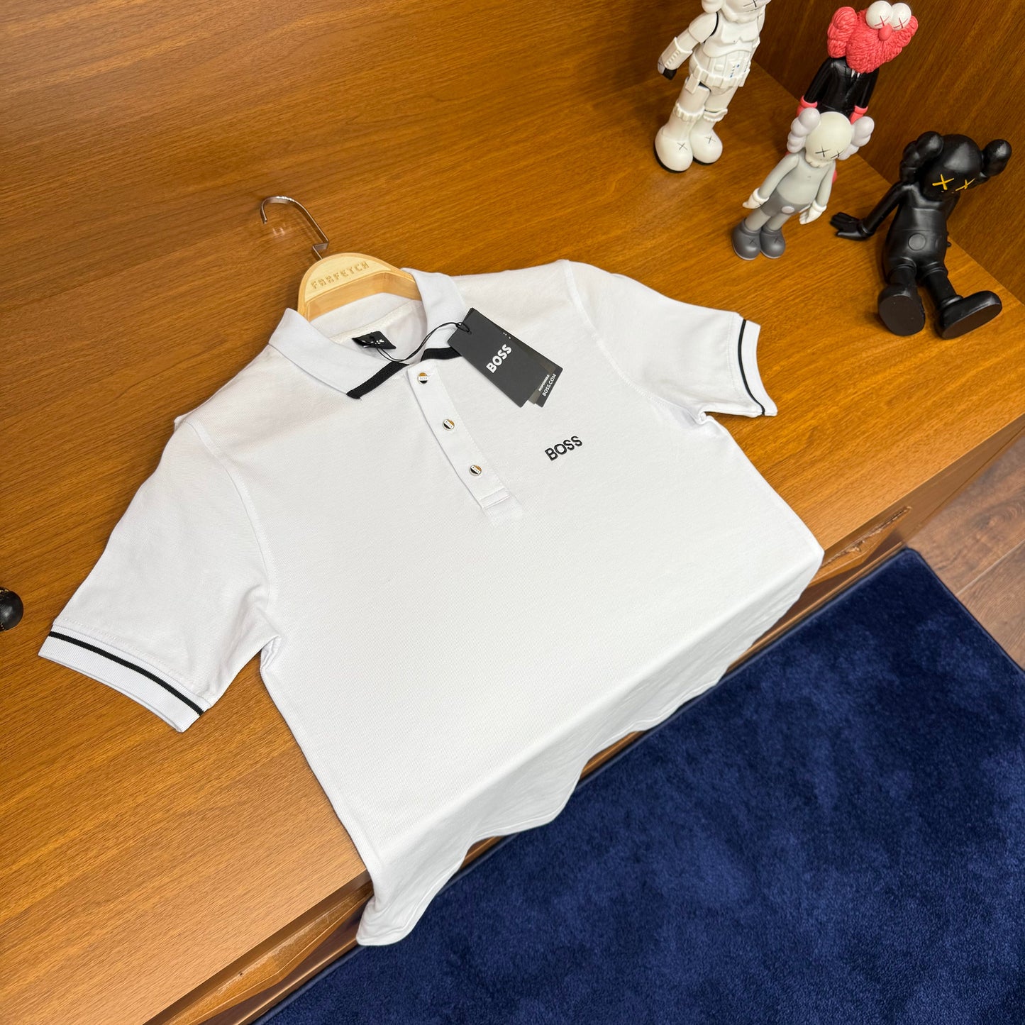 Hugo Boss Beyaz Polo Yaka