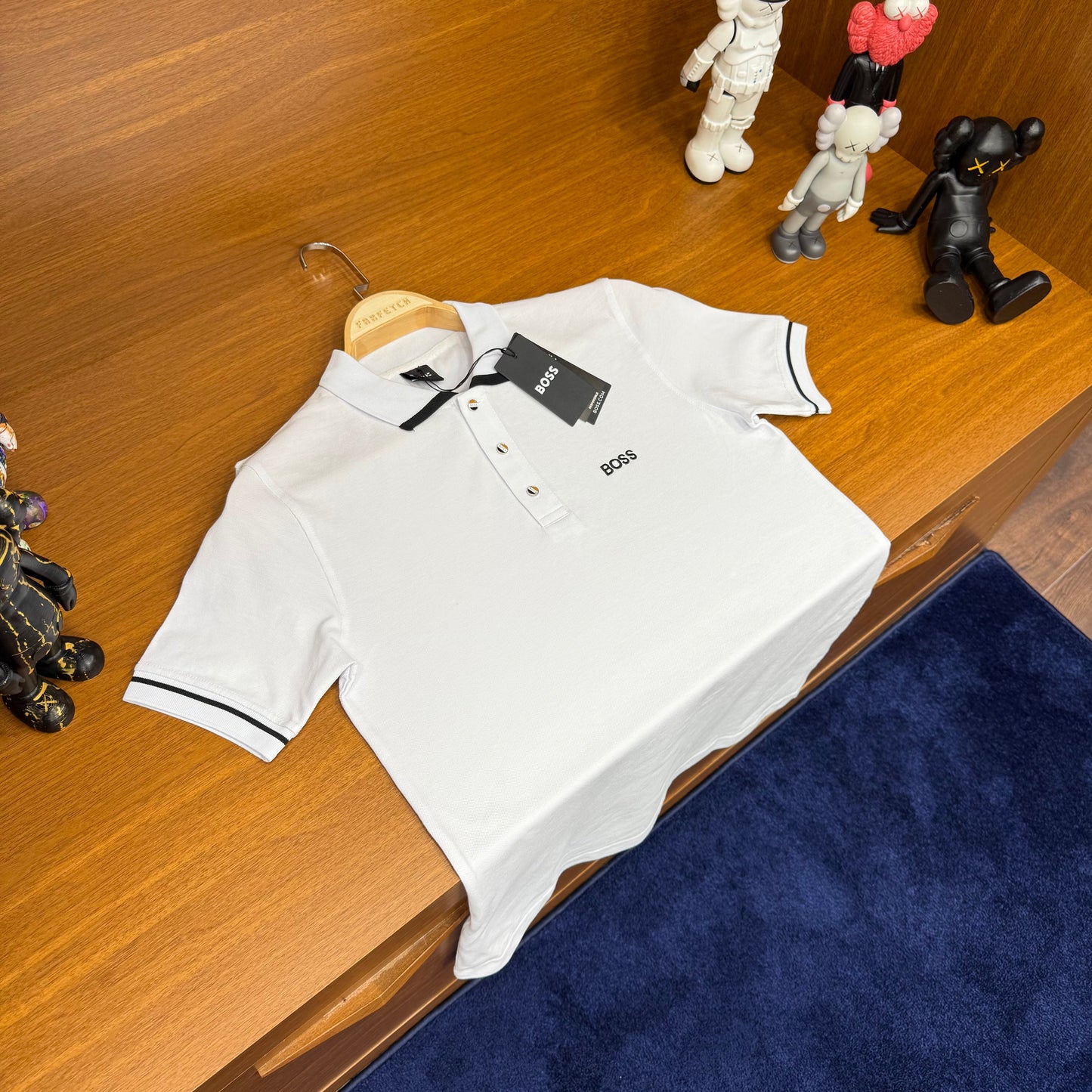 Hugo Boss Beyaz Polo Yaka
