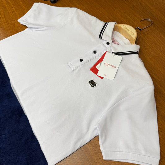 Valentino Polo Yaka Beyaz