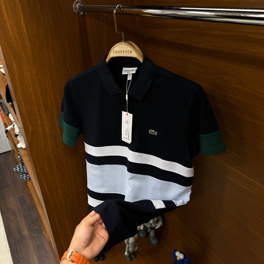 Lacoste Polo Yaka Siyah