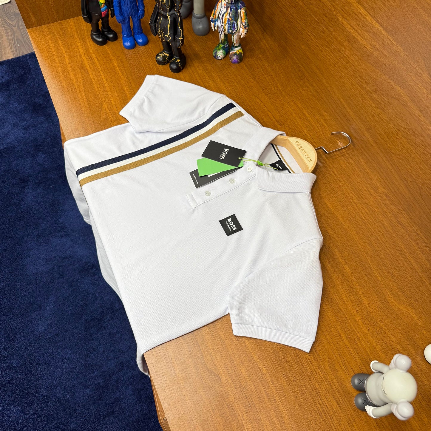 Hugo Boss Beyaz Polo Yaka