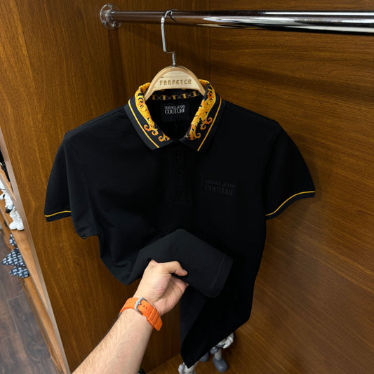 Versace Polo Yaka Siyah