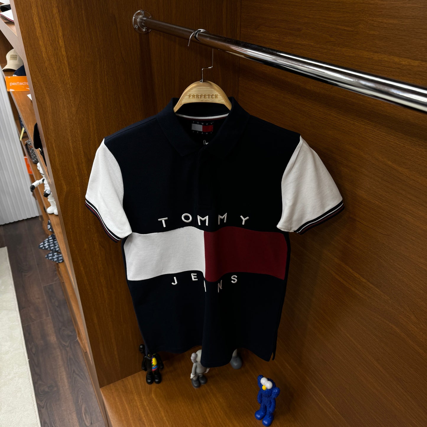 Tommy Hilfiger Polo Yaka Lacivert