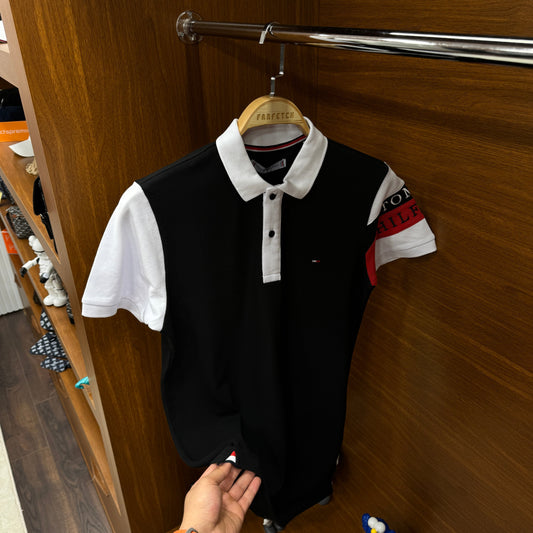 Tommy Hilfiger  Polo Yaka Siyah