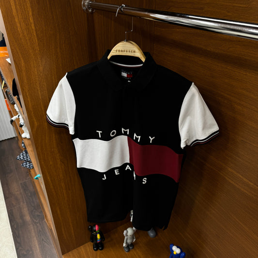 Tommy Hilfiger Polo Yaka Siyah