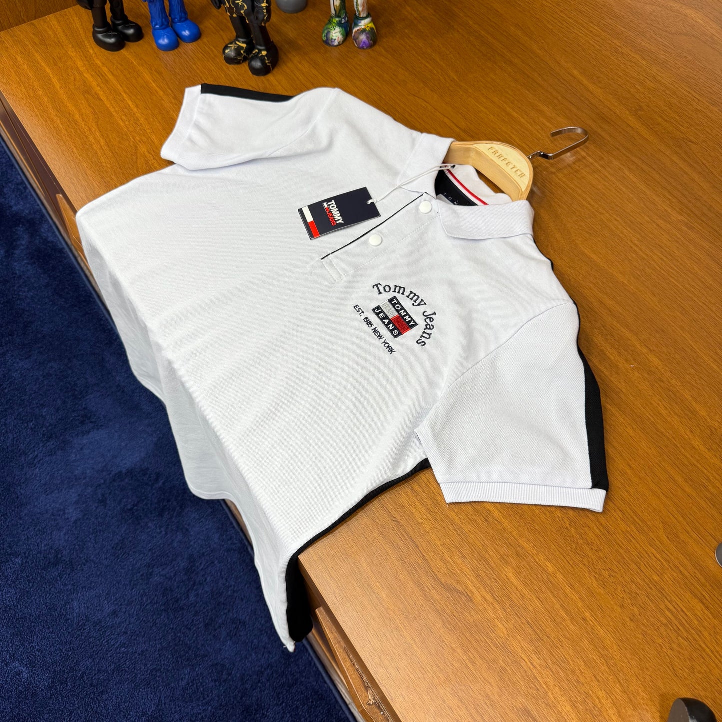 Tommy Hilfiger Beyaz Polo Yaka