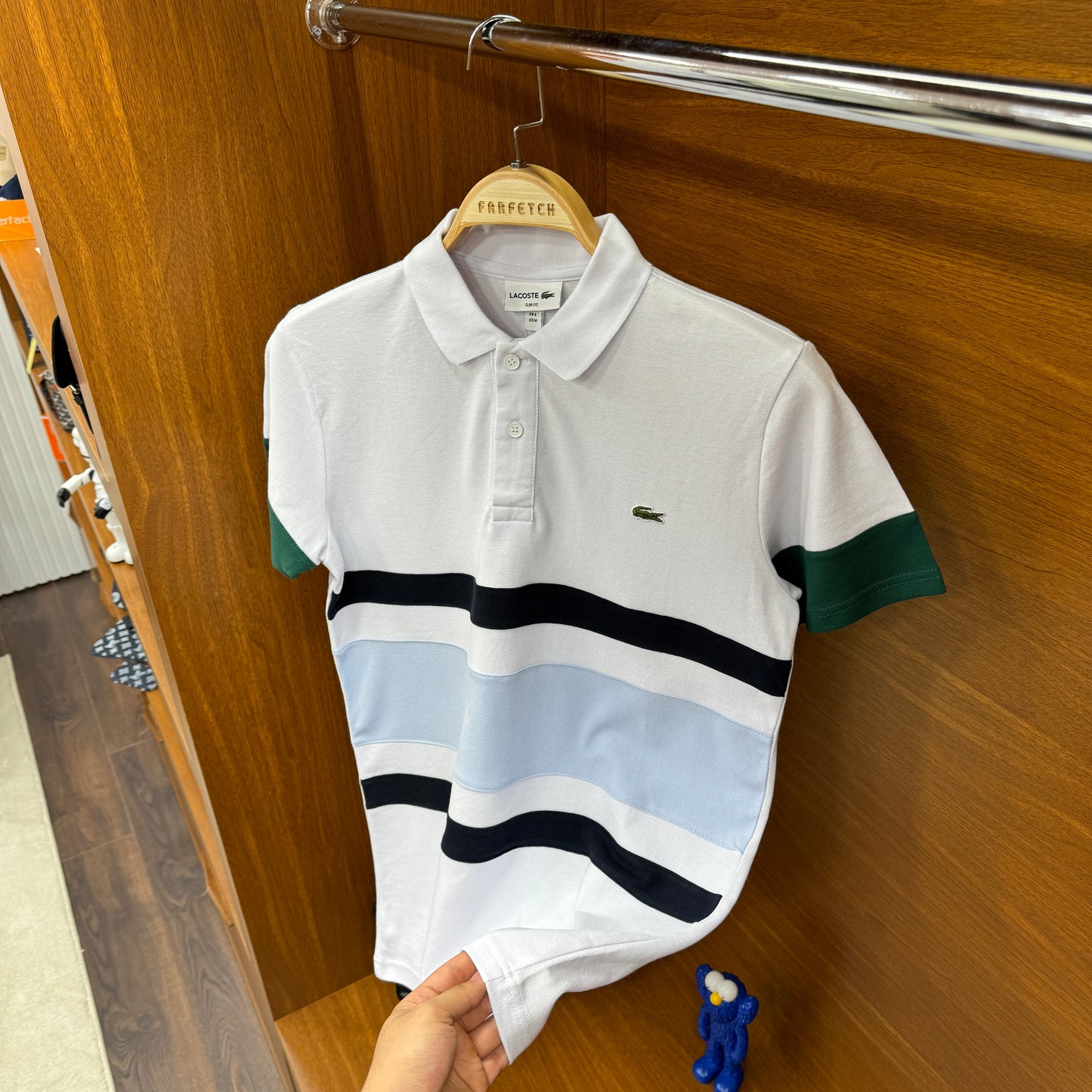 Lacoste Polo Yaka Beyaz