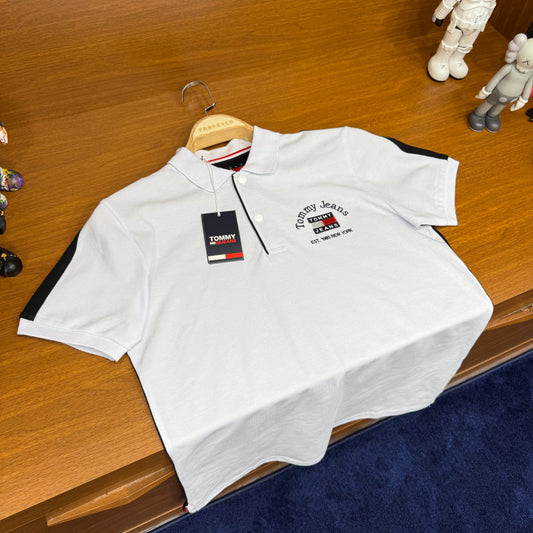 Tommy Hilfiger Beyaz Polo Yaka