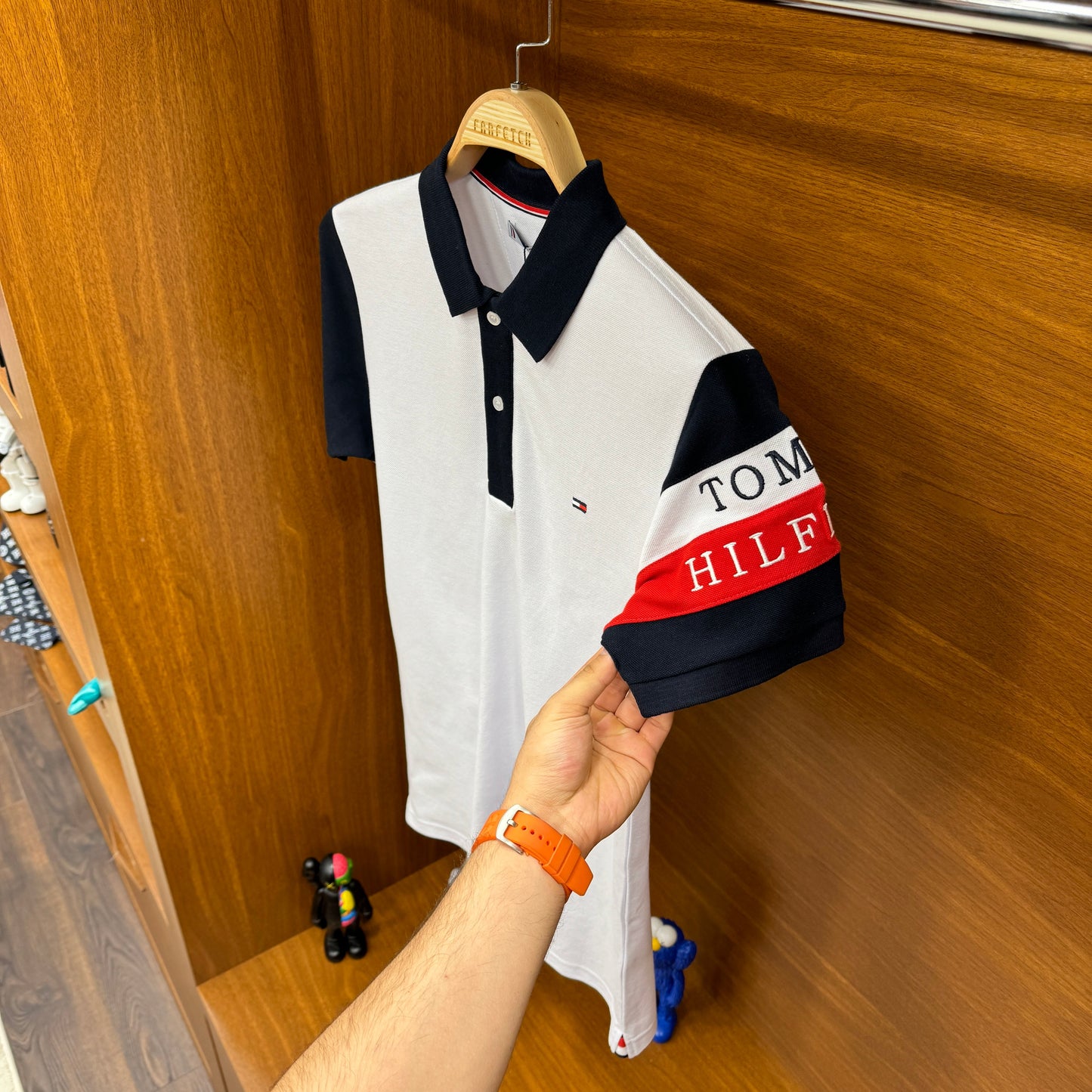 Tommy Hilfiger Polo Yaka Beyaz