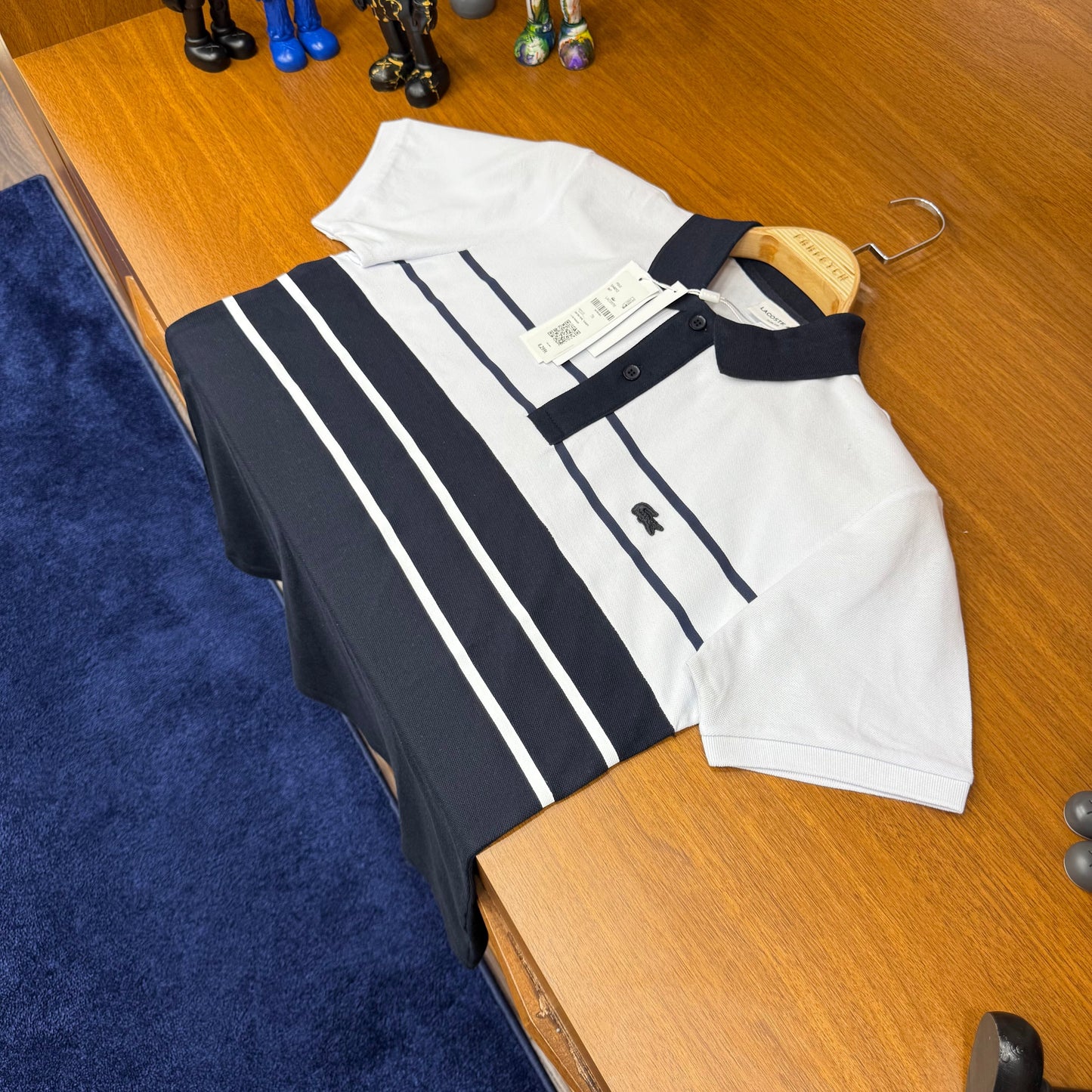 Lacoste Beyaz Polo Yaka