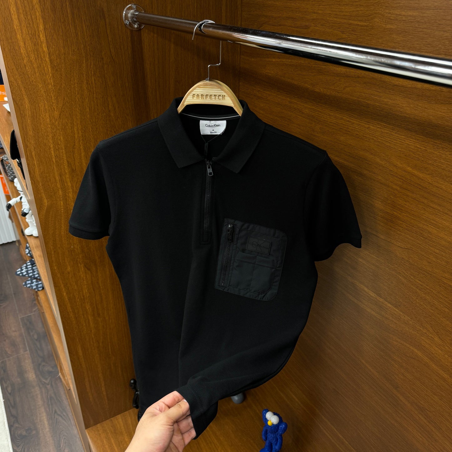 Calvin Klein Polo Yaka Siyah