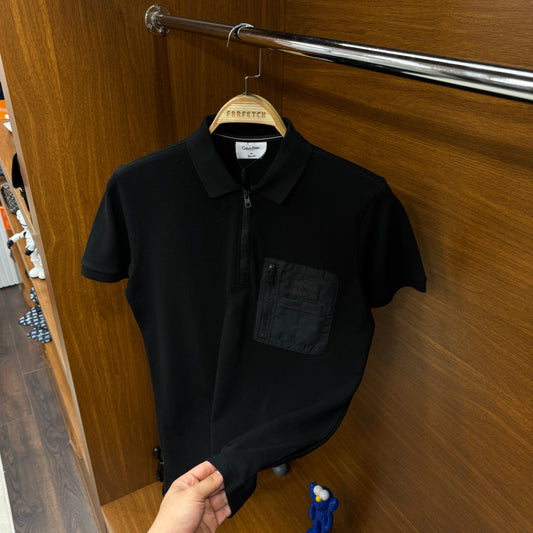 Calvin Klein Polo Yaka Siyah