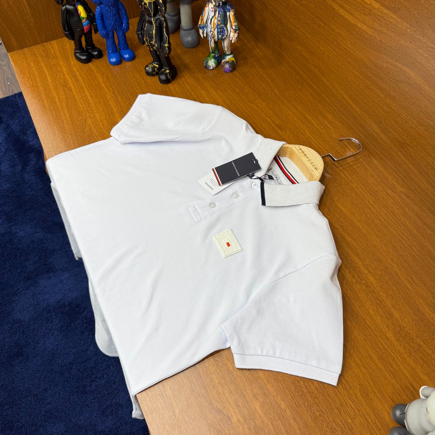Tommy Hilfiger Beyaz Polo Yaka