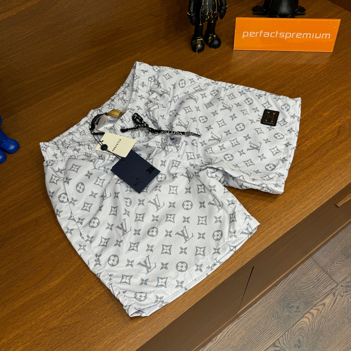 Louis Vuitton  Deniz Şortu Beyaz
