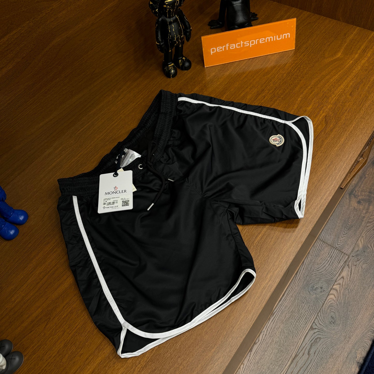 Moncler  Deniz şortu Siyah