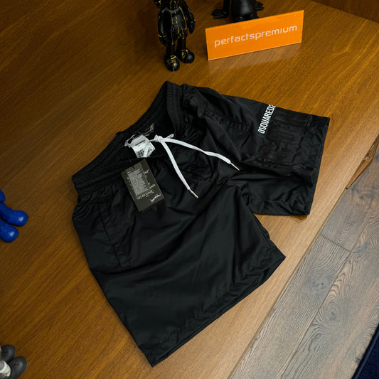 DsQuared Deniz Şortu Siyah