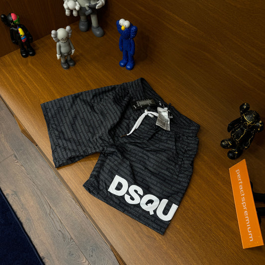 DsQuared Deniz Şortu Siyah