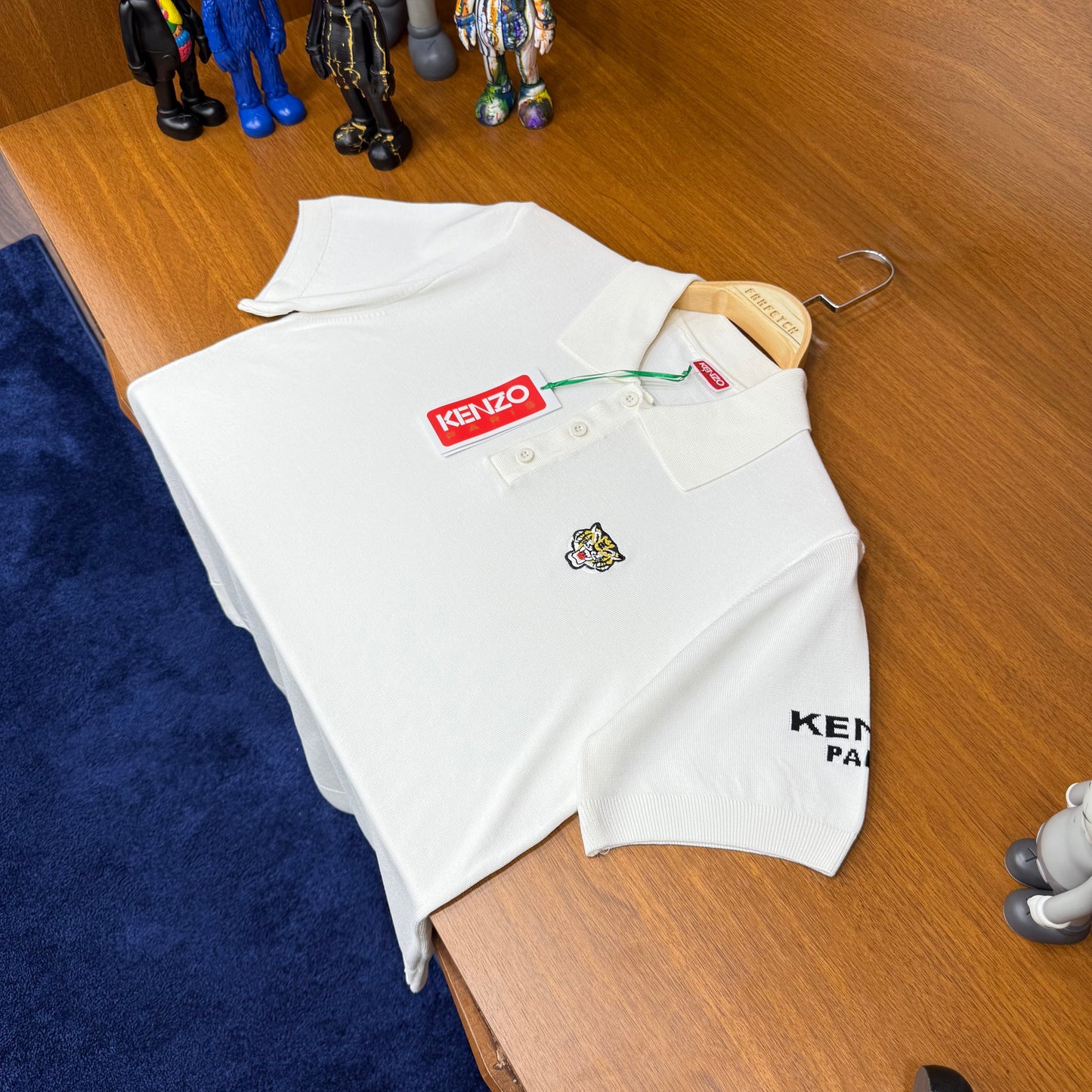 Kenzo Parıs Örme Triko  Beyaz T-SH!rt