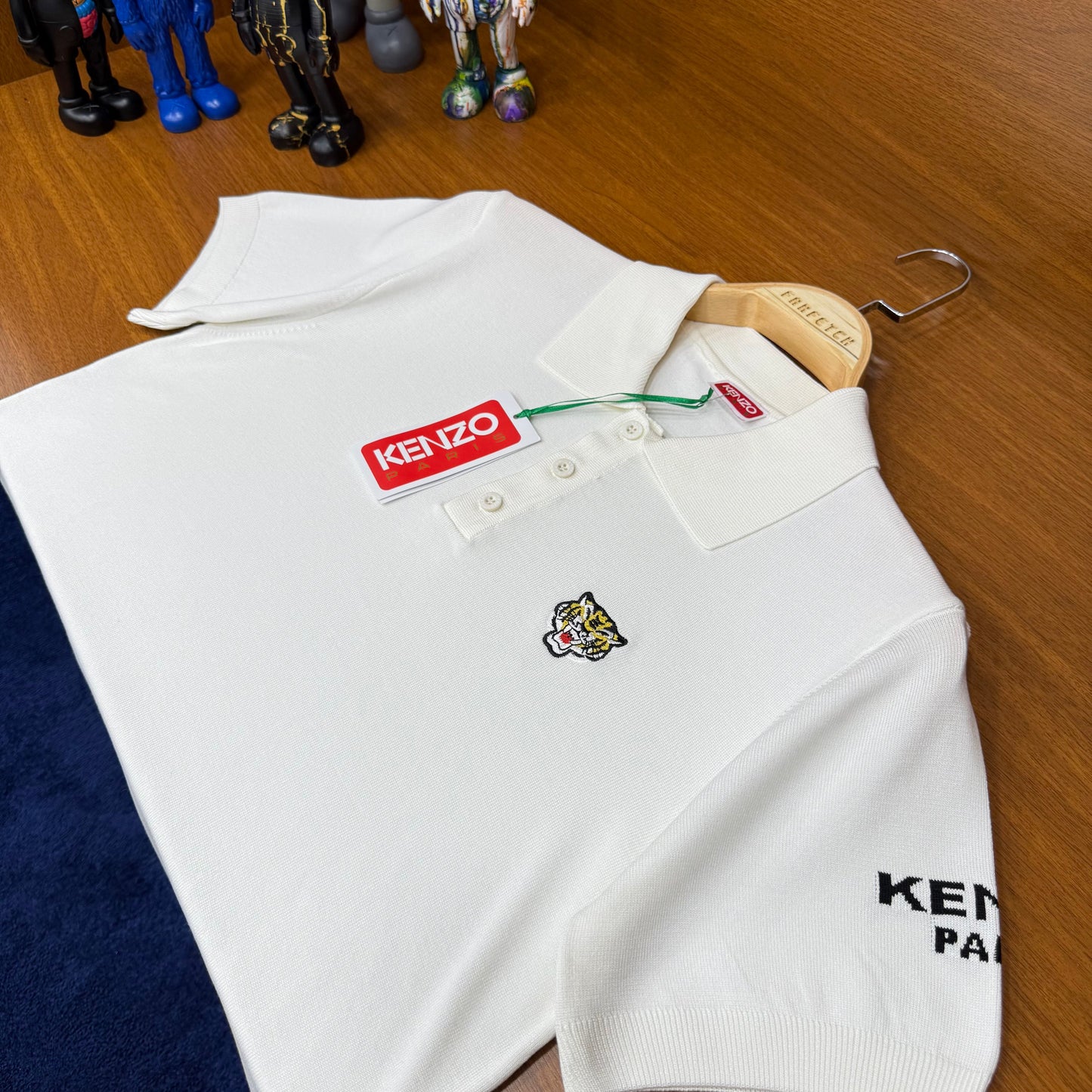 Kenzo Parıs Örme Triko  Beyaz T-SH!rt