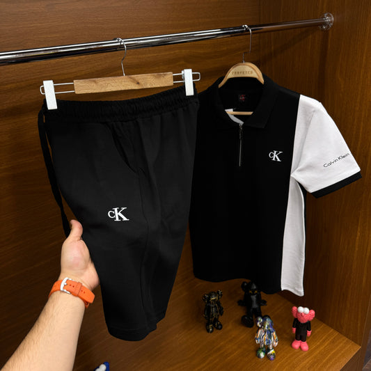Calvin Klein Şortlu Takım Siyah
