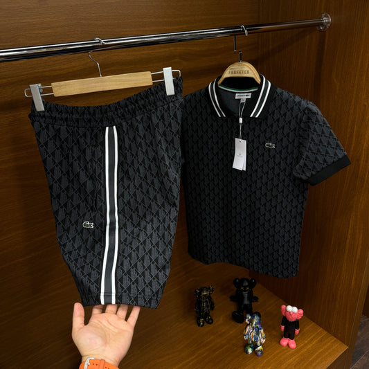 Lacoste  Şortlu Takım Siyah