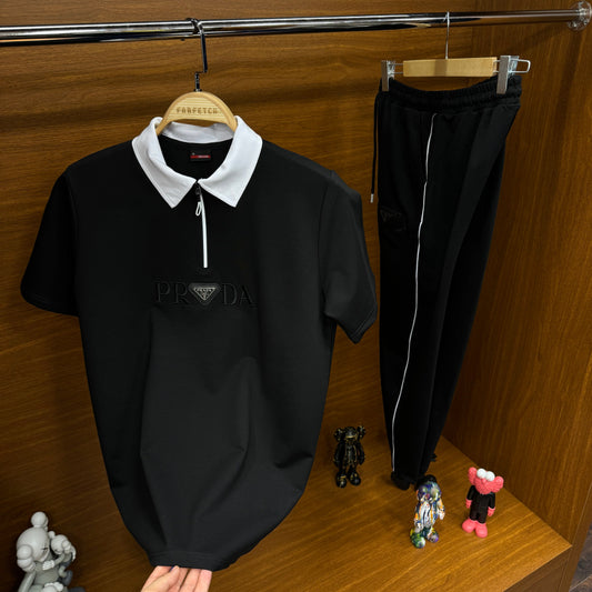 Prada Eşofman Takım Siyah