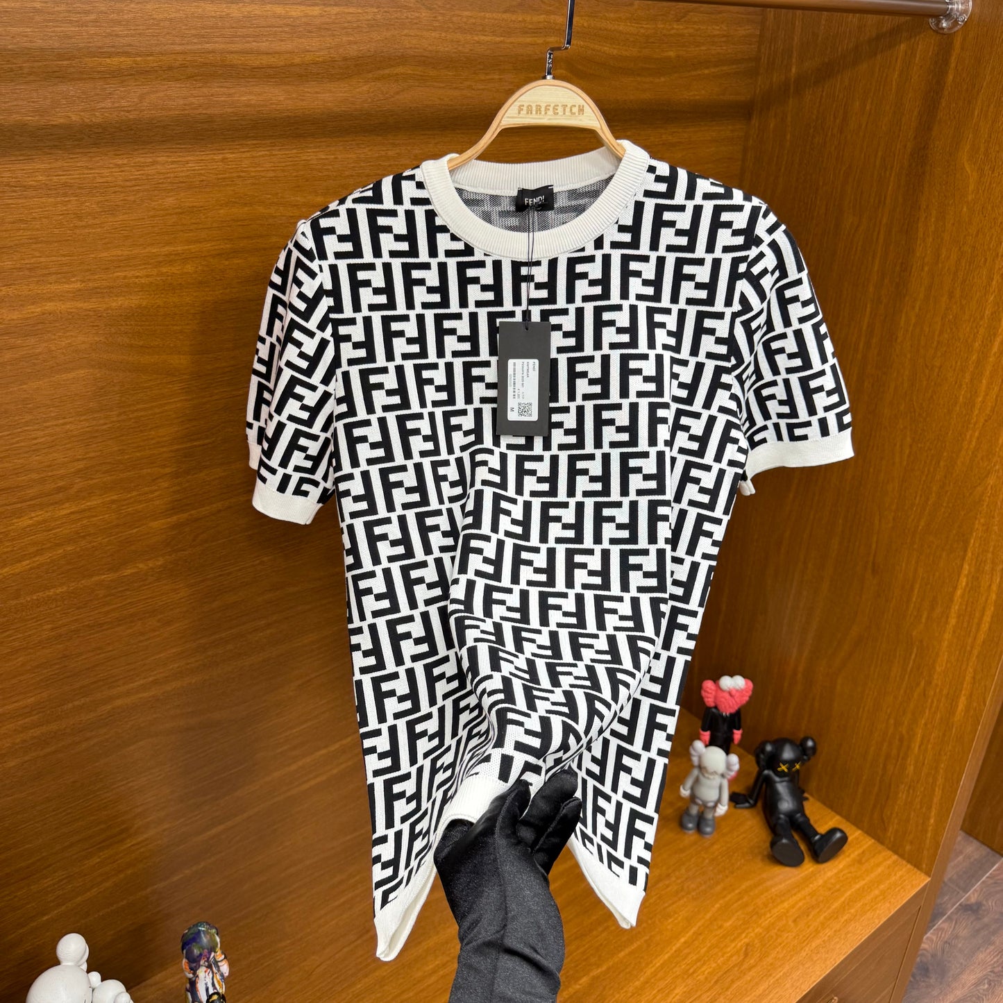 Fendi Örme Triko  Beyaz T-SH!rt