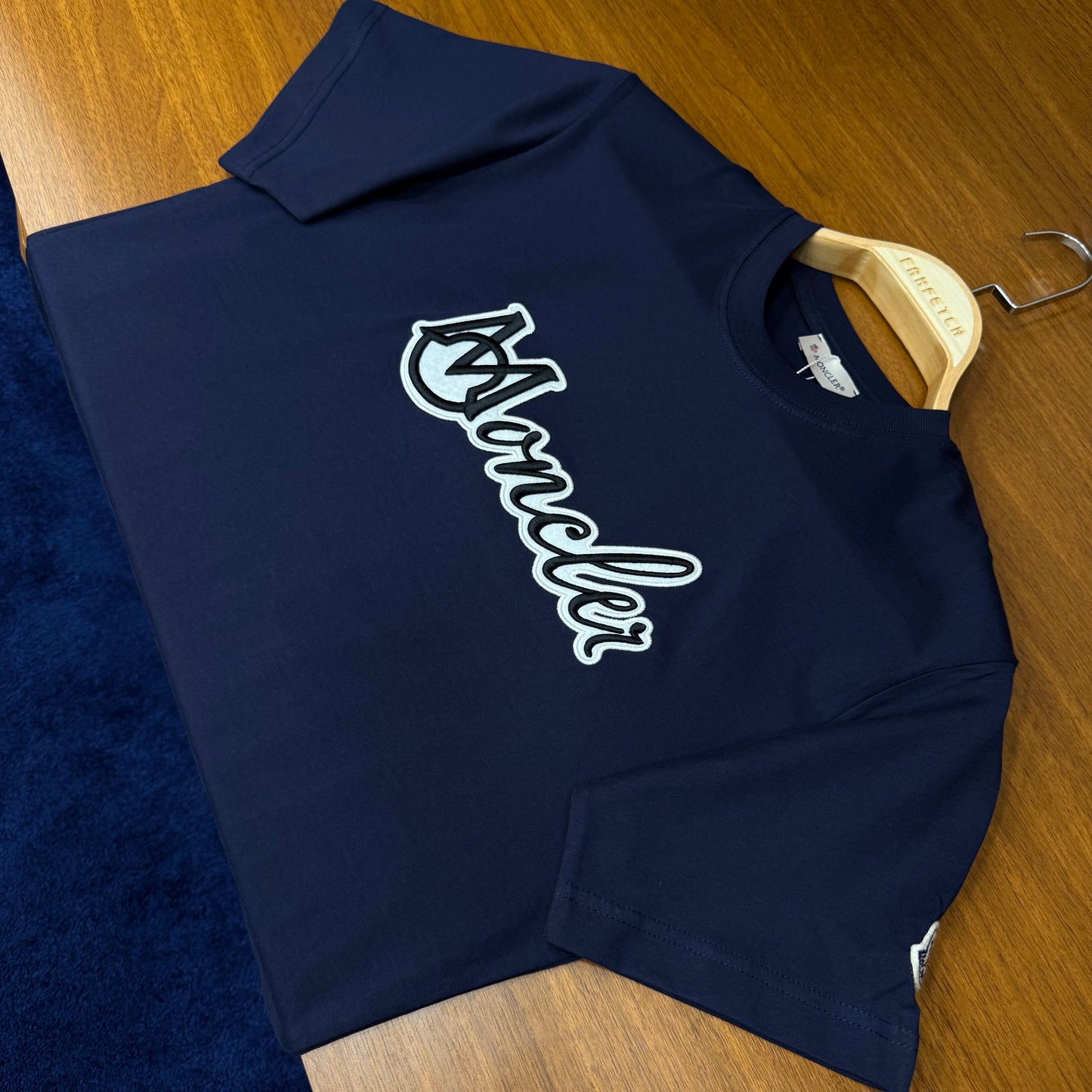 Moncler T-SH!rt Lacivert