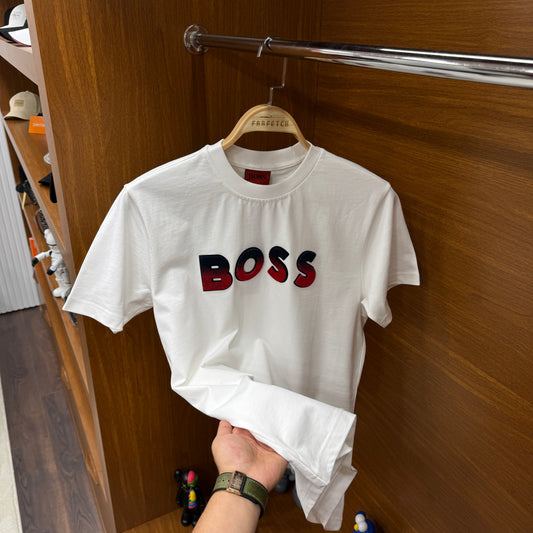 Hugo Boos T-SH!rt Beyaz
