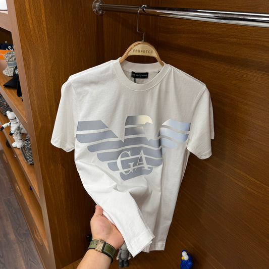 Emporio Armani Reflektör T-SH!rt Beyaz