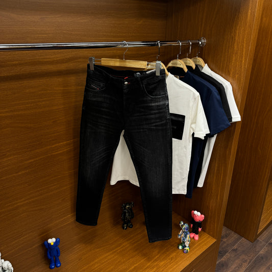 Diesel Siyah Kot Pantolon