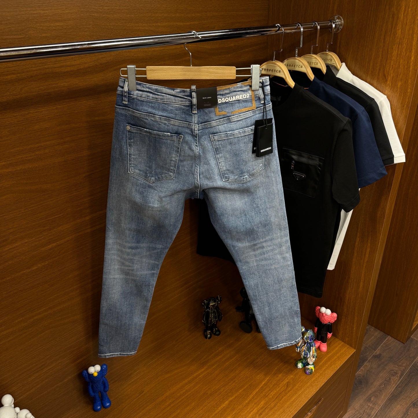 Dsquared Premıum Mavi Kot Pantolon